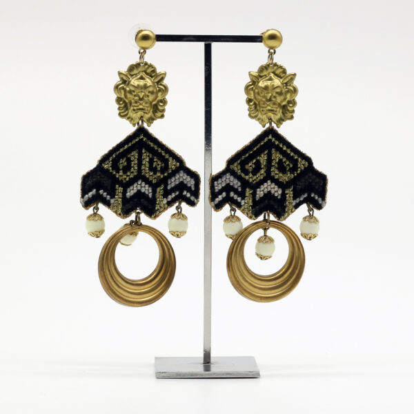 Lion Earrings