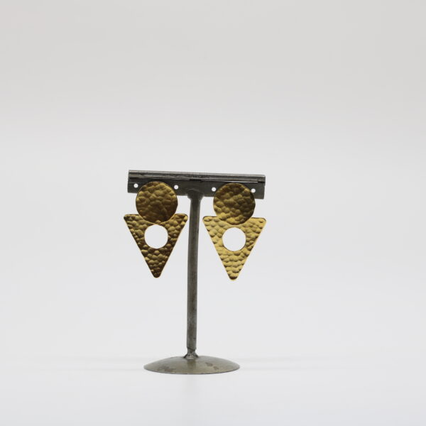 Triangle Geometry Earrings